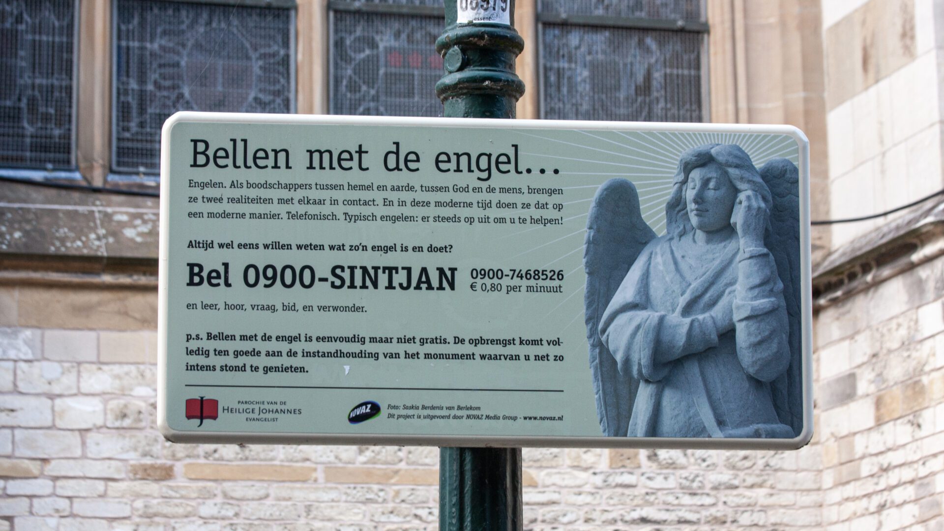 Smartphones in de kloosterkapel