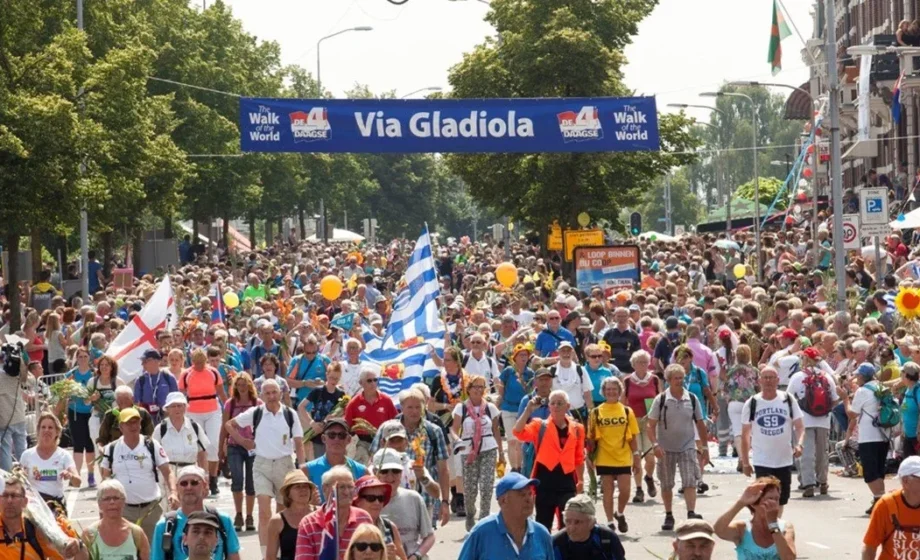 Wandel-arrangement voor Nijmeegse vierdaagse